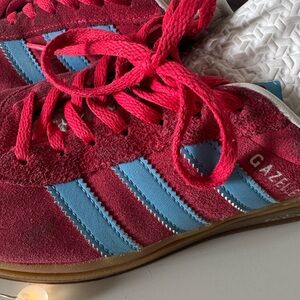Adidas Red and Blue Sneakers